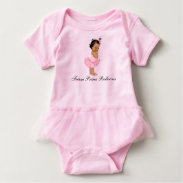 Baby Onsie för Tutu för framtida Prima Ballerina Tee Shirt