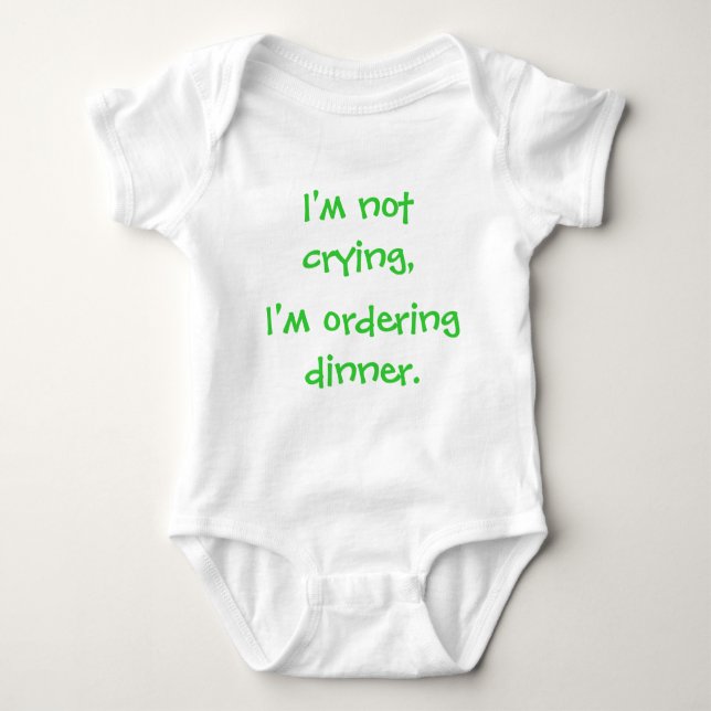 Baby Onsie T Shirt (Framsida)