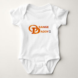 baby Orange pappa 2D T Shirt