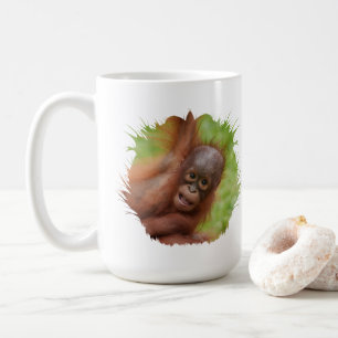 Baby Orangutan Joy Kaffemugg