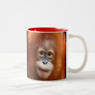 Baby Orangutan Photo Coffee Mugg