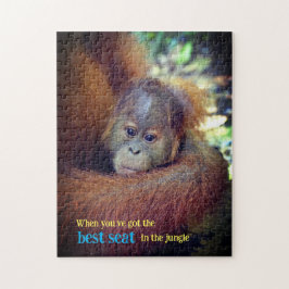 Baby Orangutan Pussel