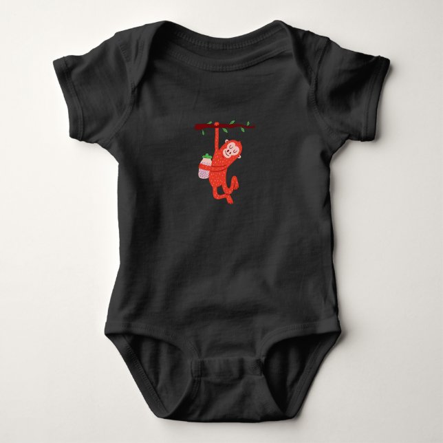 Baby Orangutan T Shirt (Framsida)