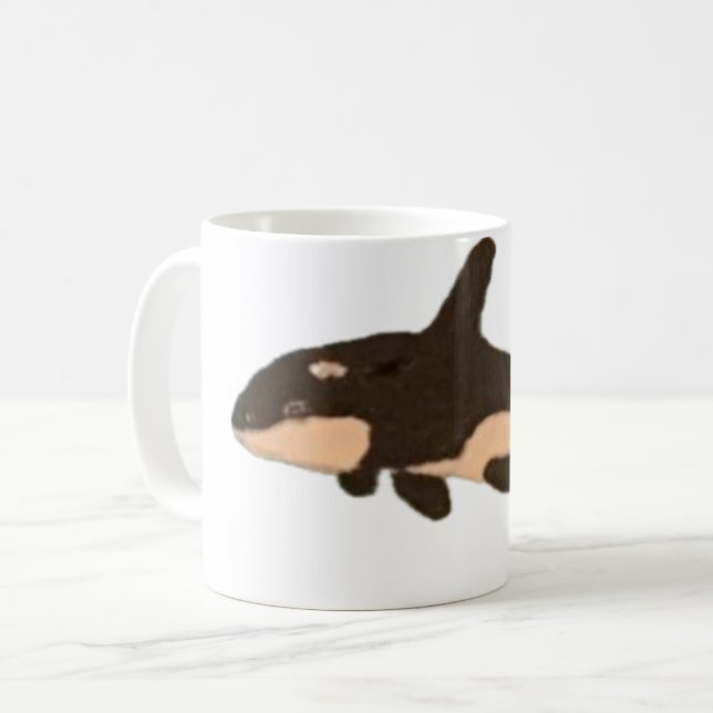 Baby Orca Kaffemugg (Framsida vänster)