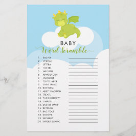 Baby Ord Scramble Boy Dragon Shower Game