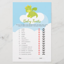 Baby Ord Scramble Boy Dragon Shower Game