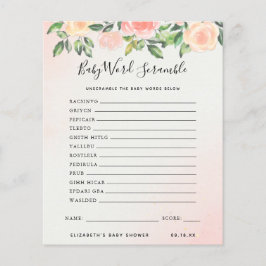 Baby Ord-skam | Barnstödsspel