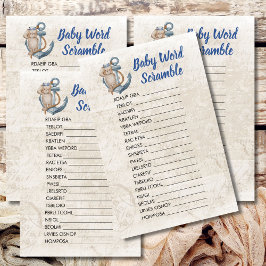 Baby Ord-skandalen Ahoy... Det är ett pojknautiskt