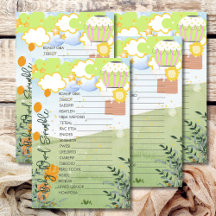 Baby-Ord-skandalen Äventyr påbörjar Luftballongen