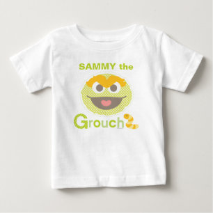 Baby Oscar Grumpy Lägg till ditt namn T-shirt