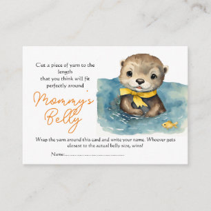 Baby Otter Baby Bump Game Game Game Game Game Mamm Tilläggskort