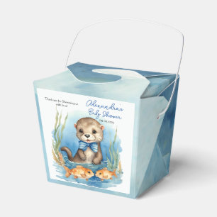 Baby Otter Boy Baby Shower Presentaskar