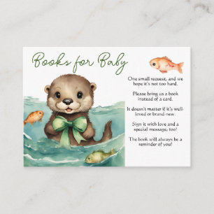 Baby Otter Gender Neutral Bokar för Baby Tilläggskort