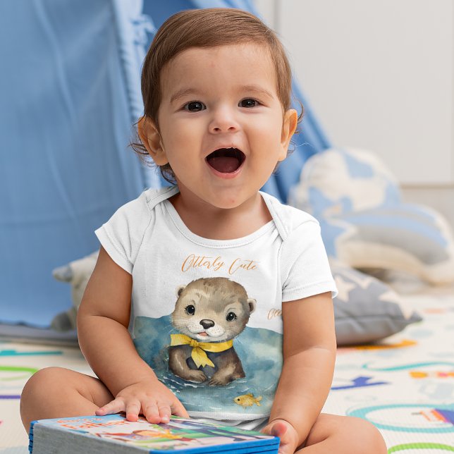 Baby Otter Gender Neutral T Shirt (Skapare uppladdad)