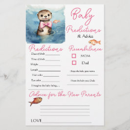 Baby Otter Girl Baby Predictions Adapter