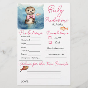 Baby Otter Girl Baby Predictions Adapter