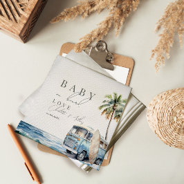 Baby på babyskor ombord, Surfa Beach Pappersservett
