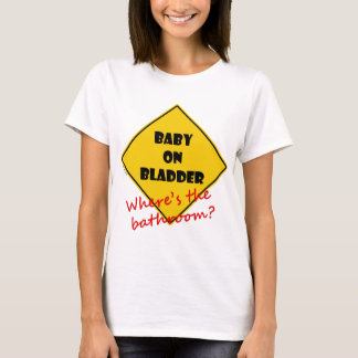 Baby på Bladder T-shirt