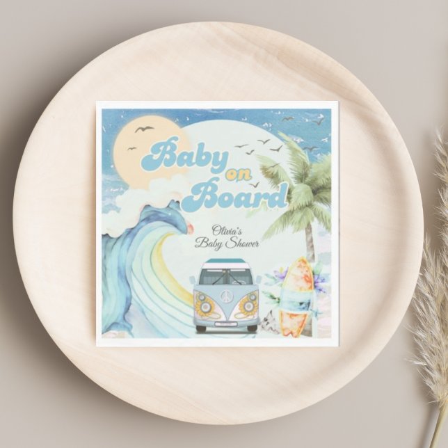 Baby på bords-rekreationsfack för babyskor pappersservett (Skapare uppladdad)