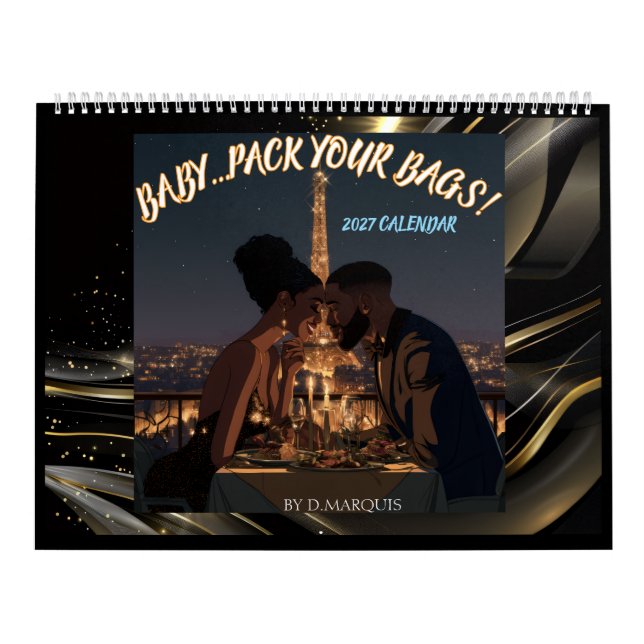 BABY PACKA DIN VÄSKA 2027 KALENDER (Omslag)