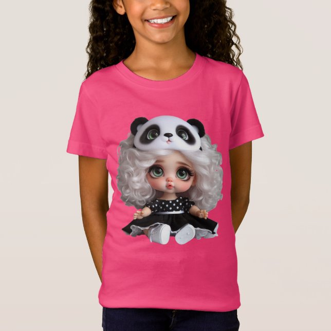 Baby Panda av Natasha Us T Shirt (Framsida)