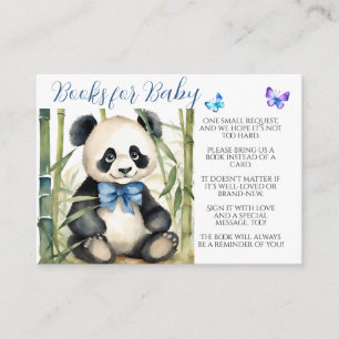 Baby Panda Bear Boy Bokar för Baby Tilläggskort