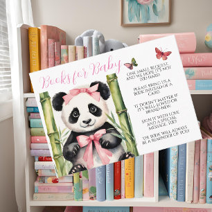 Baby Panda Bear Girl Bokar för Baby Tilläggskort