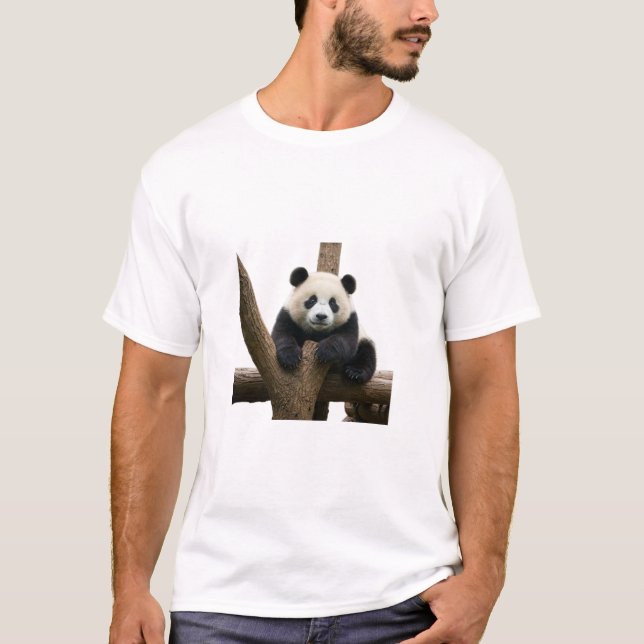 Baby Panda Bliss T Shirt (Framsida)