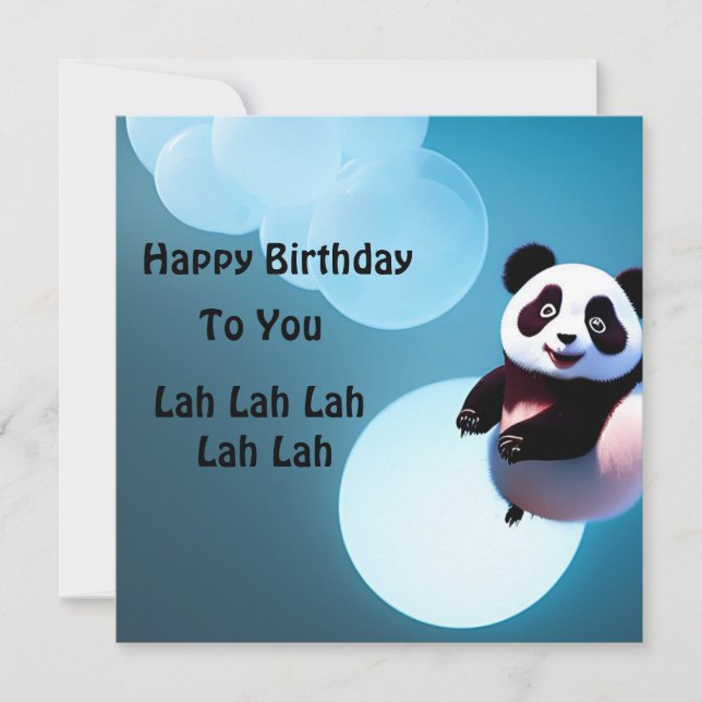 Baby Panda Bubbles (Framsida)