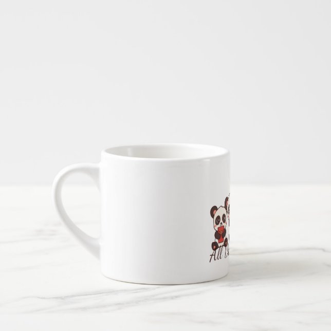 Baby Panda Espressomugg (Vänster)