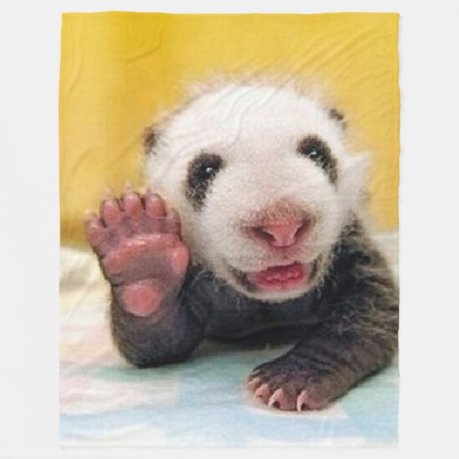 BABY PANDA FLEECEFILT (Framsidan)