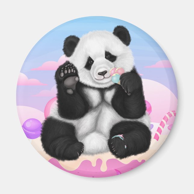 Baby Panda Magnet (Framsidan)