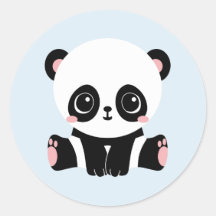 Baby-panda om blåmärken (6 stickers)