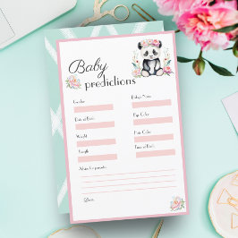 Baby Panda Peonies Jungle Baby Predications