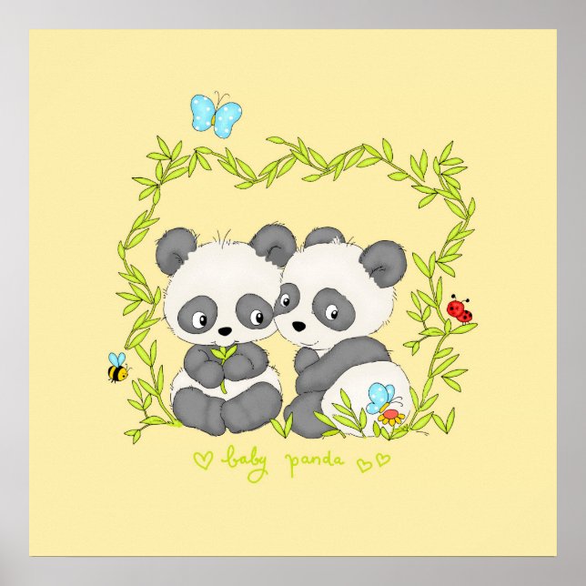 Baby Panda Poster (Framsidan)