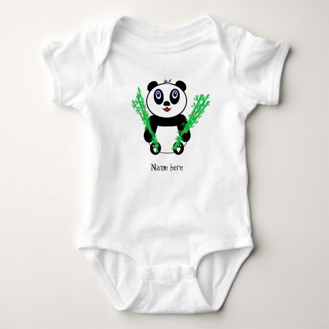Baby Panda T Shirt (Framsida)