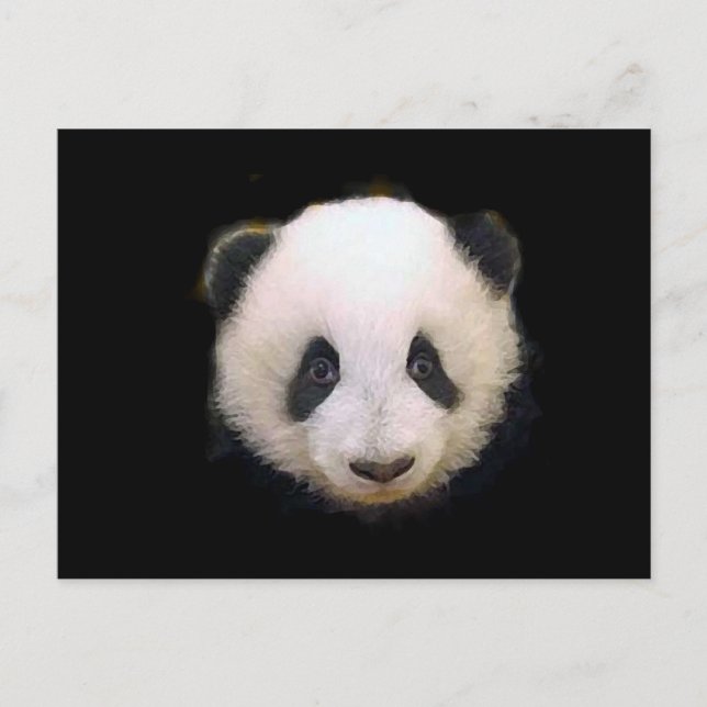 Baby Panda Vykort (Framsida)