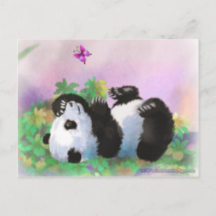 Baby Panda Vykort