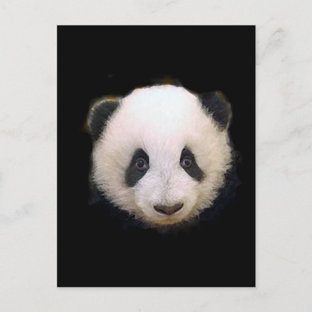 Baby Panda Vykort (Framsida)