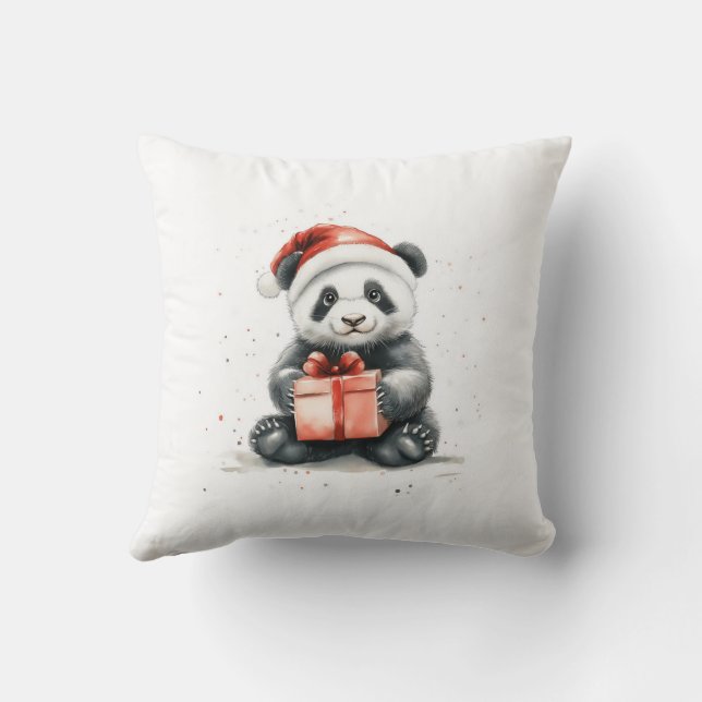 Baby Pandabjörn i djurjulserien Kudde (Baksida)