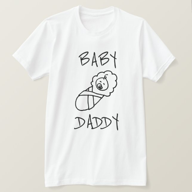 Baby pappa t shirt (Design framsida)