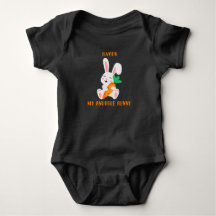 Baby Påsk Knuffa Kanin Bodysuit