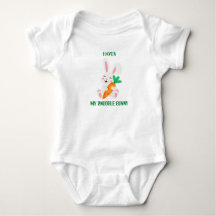 Baby Påsk Myskan Kanin Bodysuit 