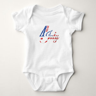 Baby Patriotic USA Baby Bodykostym T Shirt