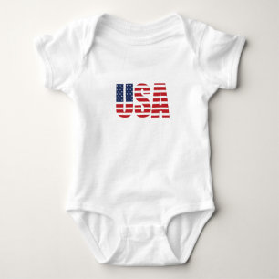 Baby Patriotic USA T Shirt