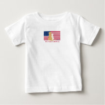Baby patriotisk t-shirt