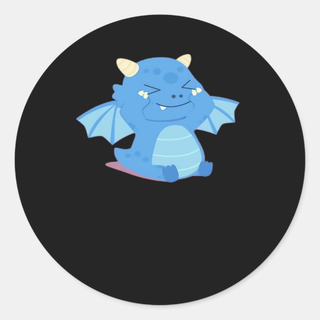 Baby - Peekabo Runt Klistermärke (Framsida)