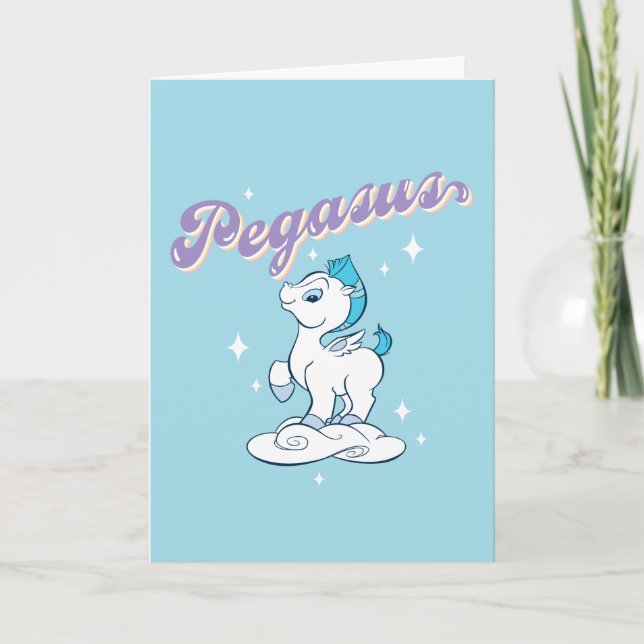 Baby Pegasus Card Kort (Framsida)