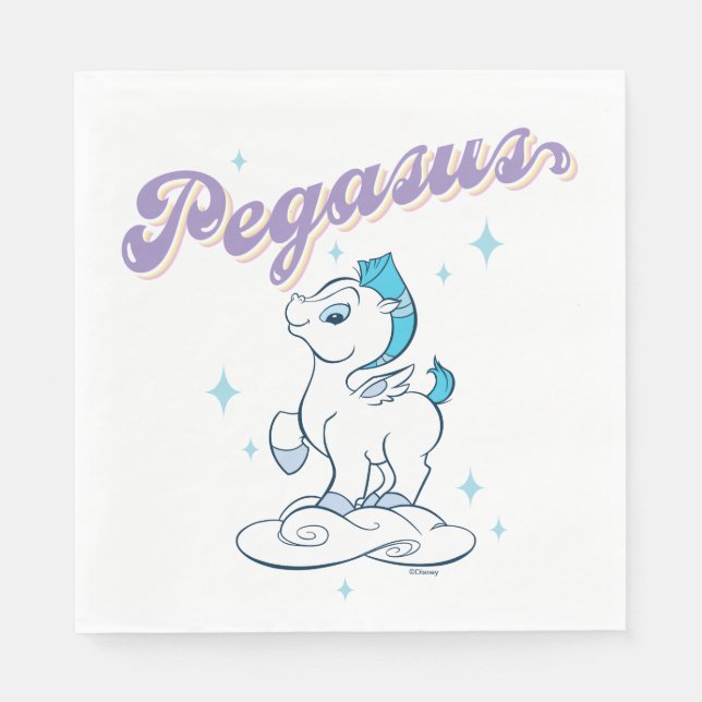 Baby Pegasus Napkins Pappersservett (Framsidan)