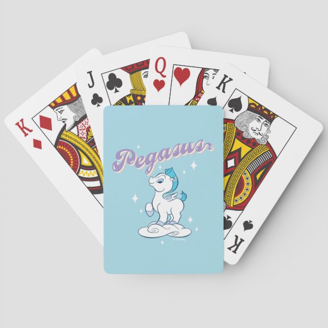 Baby Pegasus Poker Cards Casinokort (Baksidan)